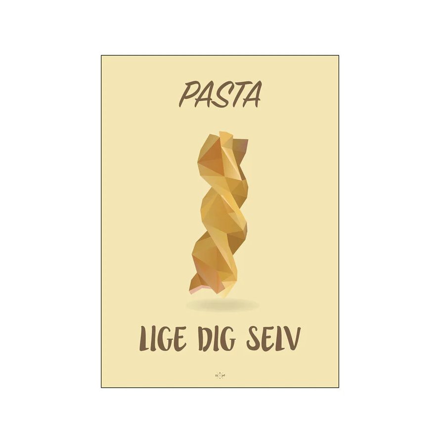 Citatplakat Pasta A4