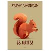 Citatplakat Nuts A4