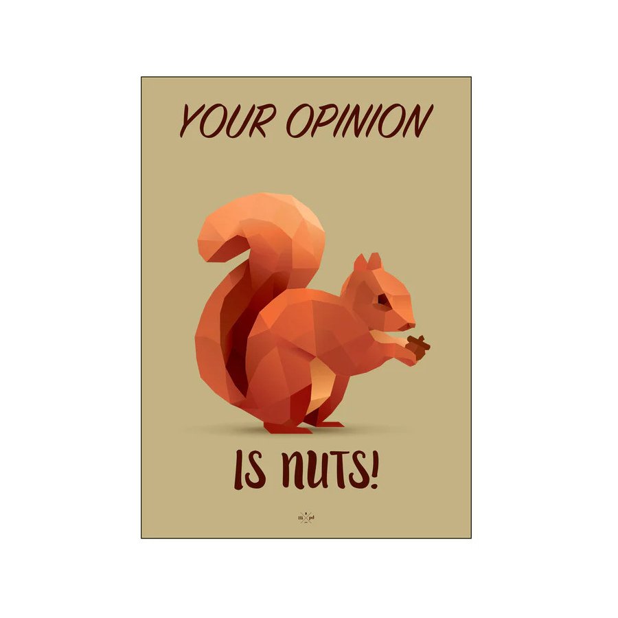 Citatplakat Nuts A4