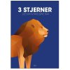 Citatplakat 5 Stjerner - Det Kan Vi Ikke Lve Fra A3