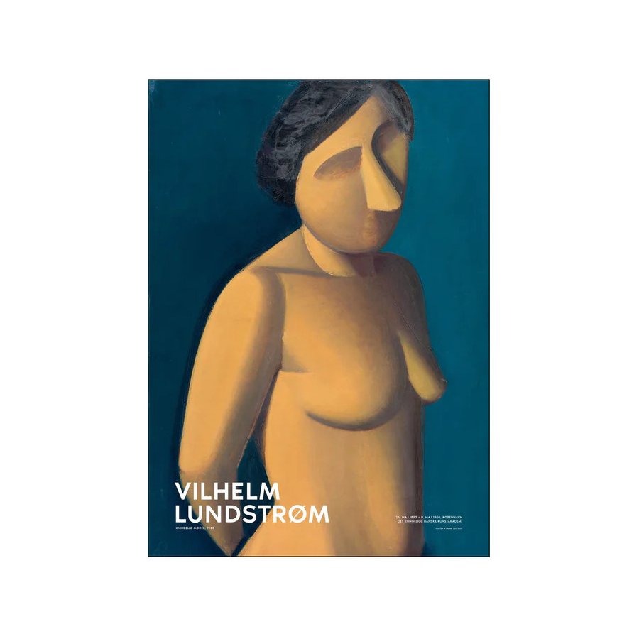 Poster & Frame Vilhelm Lundstrm Poster Weibliches Modell 50x70 cm