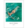 Poster & Frame Lot Winther Poster Blue Tides 01 30x40 cm