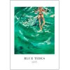 Poster & Frame Lot Winther Poster Blue Tides 11 30x40 cm