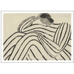 Poster & Frame The Poster Club x Sofia Lind Plakat Waiting 50x70 cm