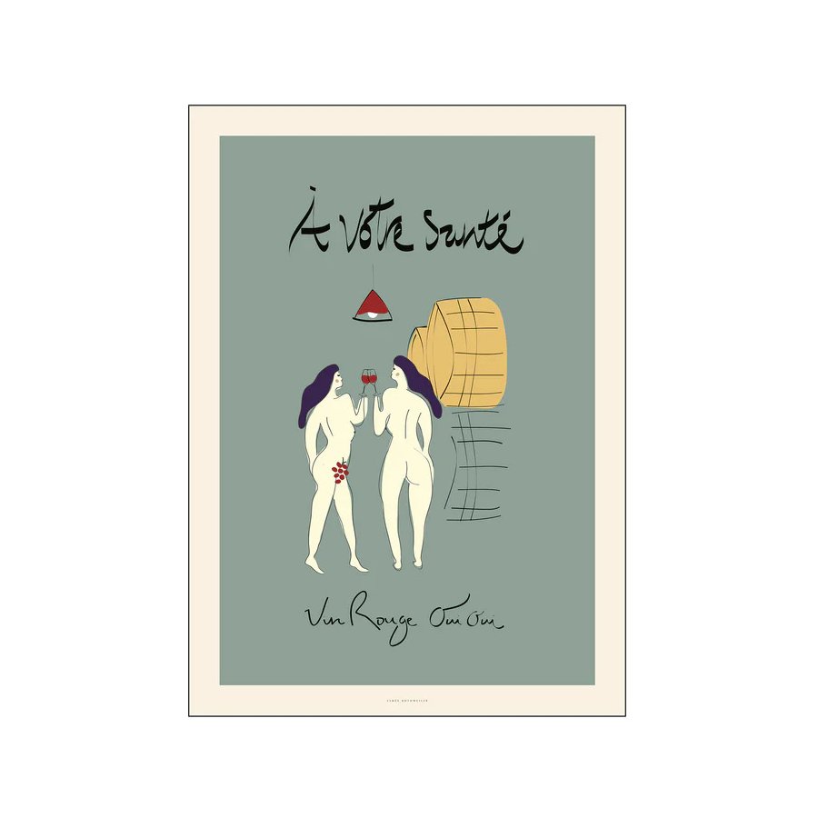 Poster & Frame PSTR Studio Poster Esme - Wine Ladies | 01 30x40 cm