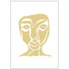 Poster & Frame Emilie Luna Poster Yellow Face 50x70 cm