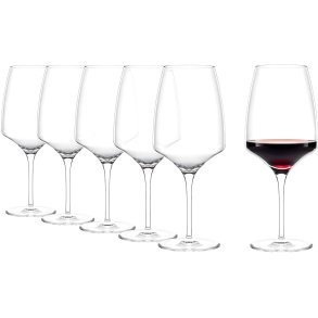 St�lzle Lausitz Experience Vinglas Bordeaux 6 stk. 64,5 cl, Klar
