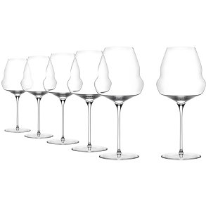 St�lzle Lausitz Cocoon Vinglas Burgundy 6 stk. 71,2 cl, Klar