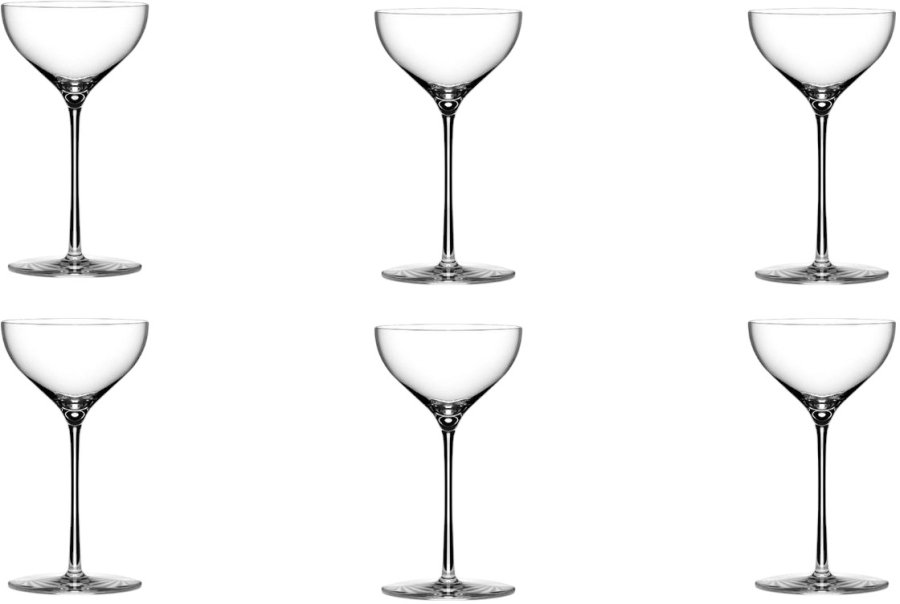 Stölzle Lausitz Kyoto Nick & Nora Glas 6 stk. 19 cl