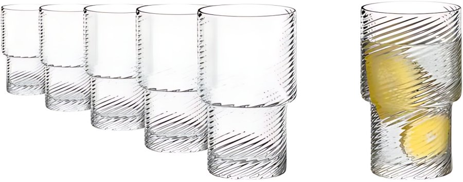 St&ouml;lzle Lausitz Berlin Vandglas 6 stk. 31,5 cl
