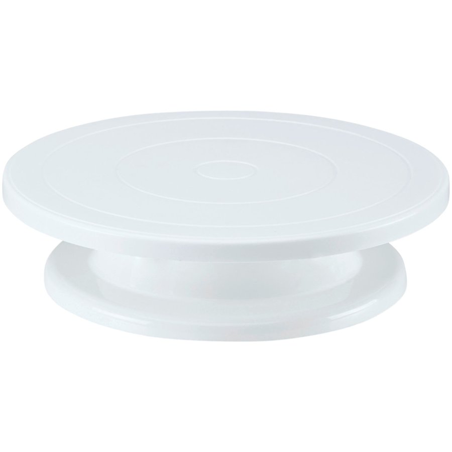 Städter Drejeligt Kagefad 27,5 cm, Hvid