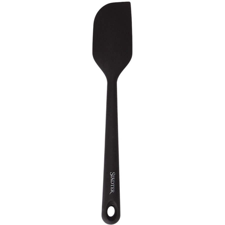 Stdter Teigschaber 22 cm, Schwarz
