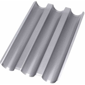 Stdter Baguette-Form 37 cm, Stahl