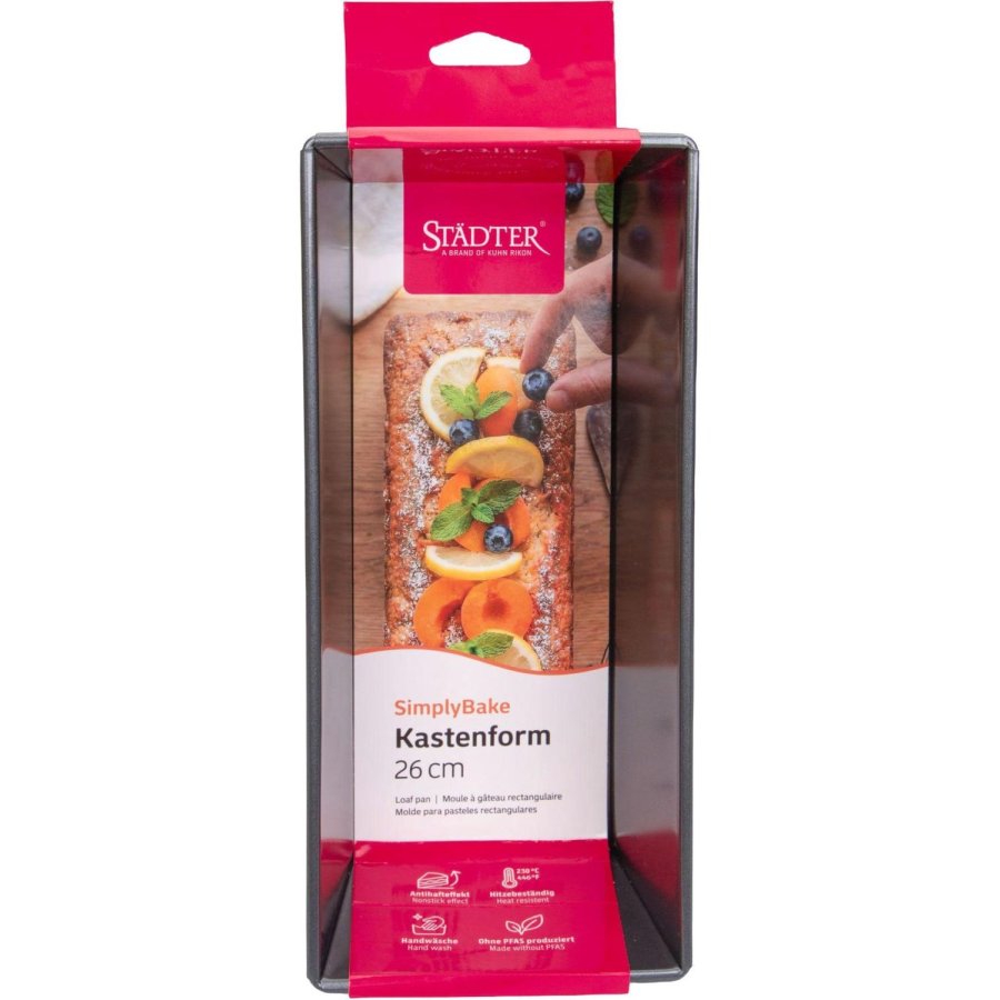 St&auml;dter Br�dform 26x11,5 cm, St�l