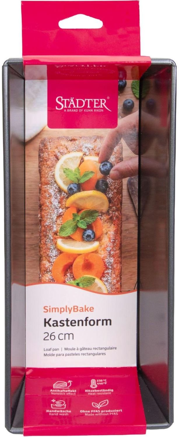 St&auml;dter Br�dform 26x11,5 cm, St�l