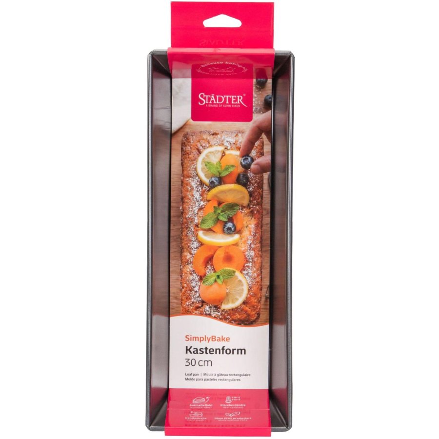 St&auml;dter Br�dform 28x11,5 cm, St�l
