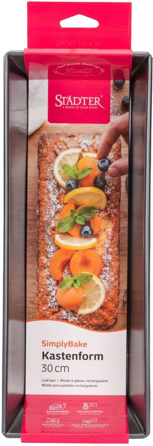 St&auml;dter Br�dform 28x11,5 cm, St�l