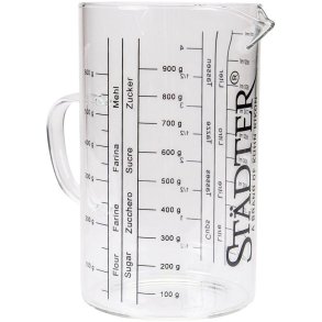 St&auml;dter Glas M�leb�ger 1 L