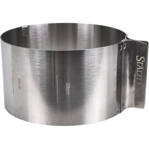 St&auml;dter Justerbar Kagering �30xH9 cm, Rustfri St�l