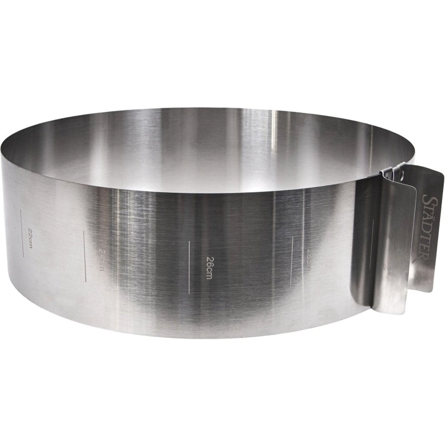 St&auml;dter Justerbar Kagering �30xH9 cm, Rustfri St�l