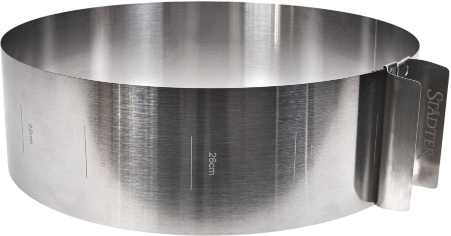 St&auml;dter Justerbar Kagering �30xH9 cm, Rustfri St�l
