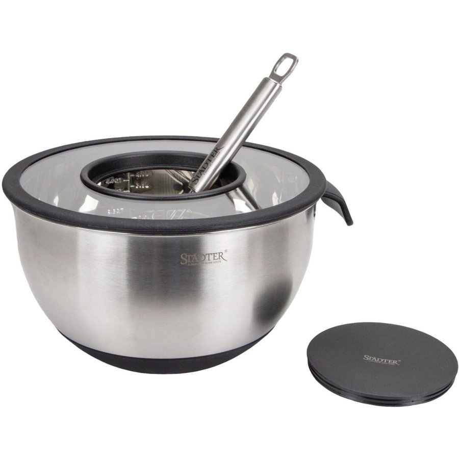 St�dter R�hrsch�ssel mit Griff 3,5 L, Edelstahl