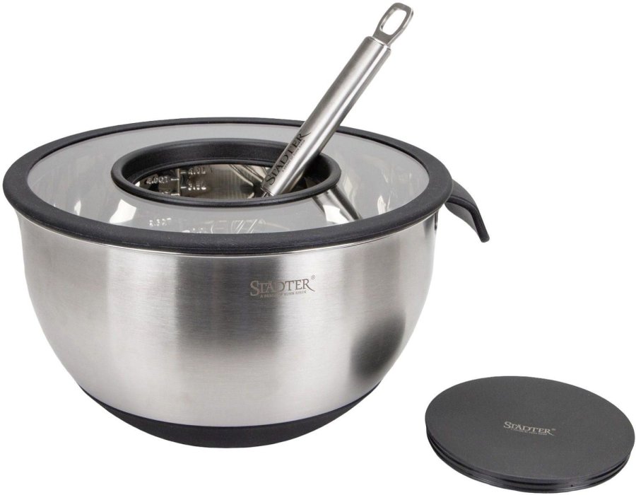 St�dter R�hrsch�ssel mit Griff 3,5 L, Edelstahl
