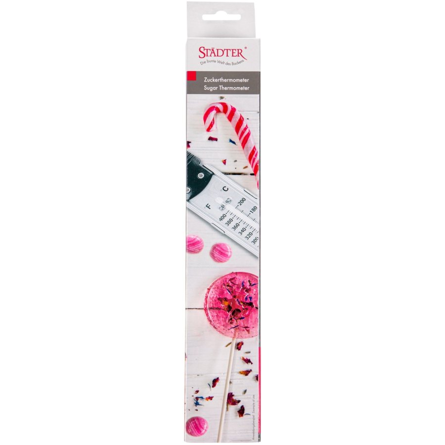 Stdter Zuckerthermometer 31,5 cm, Stahl