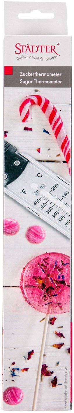 Stdter Zuckerthermometer 31,5 cm, Stahl