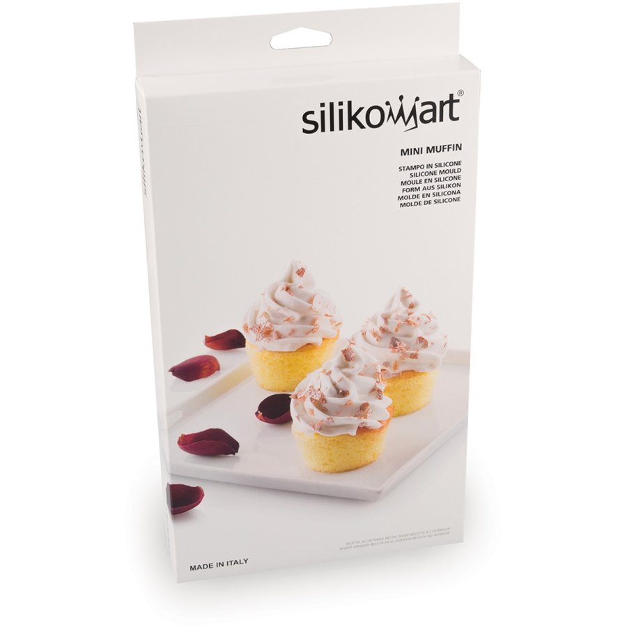 Silikomart Classic Muffinform til 6 stk. 6,9 cm, Rd