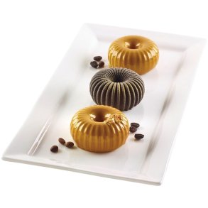 Silikomart 3D Mini-Raggio-Form 6,7 cm, Grau