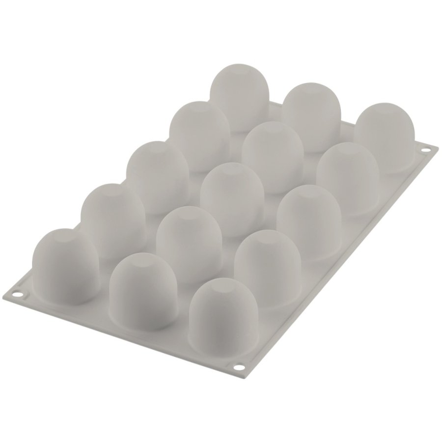 Silikomart 3D Mini Fldebolleform 15 stk. 4 cm, Gr