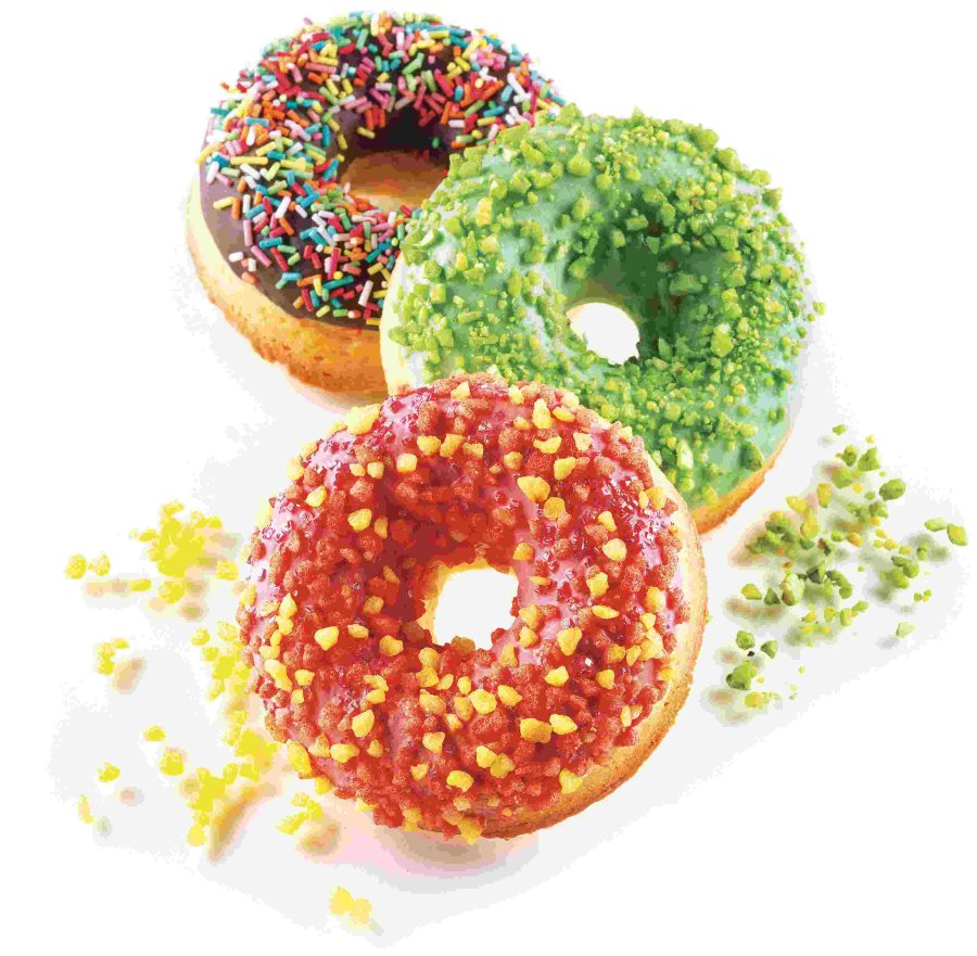Silikomart Classic Donutform 7,5 cm, Rd