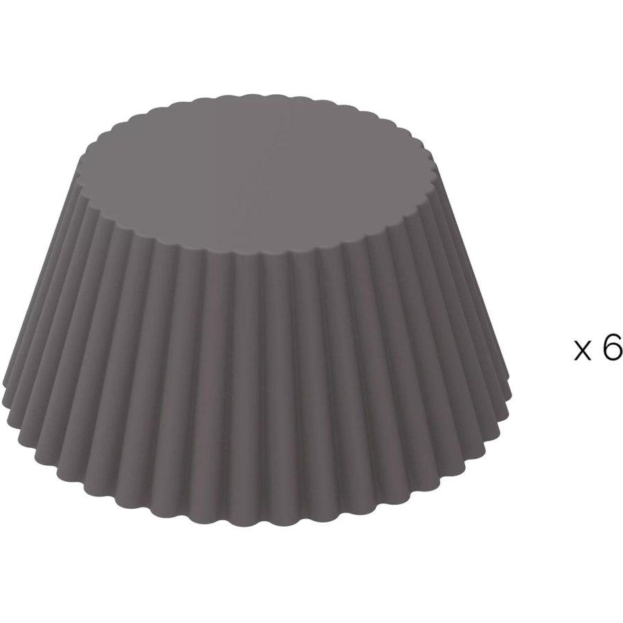 Silikomart Silfry Muffinform 6 stk, Silikone