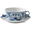 Royal Copenhagen Musselmalet Vollspitze Tasse mit Untertasse 22 cl