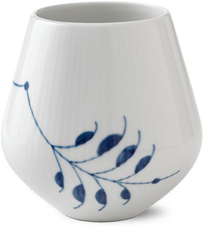 Royal Copenhagen Bl Mega Riflet Lille Vase 12 cm