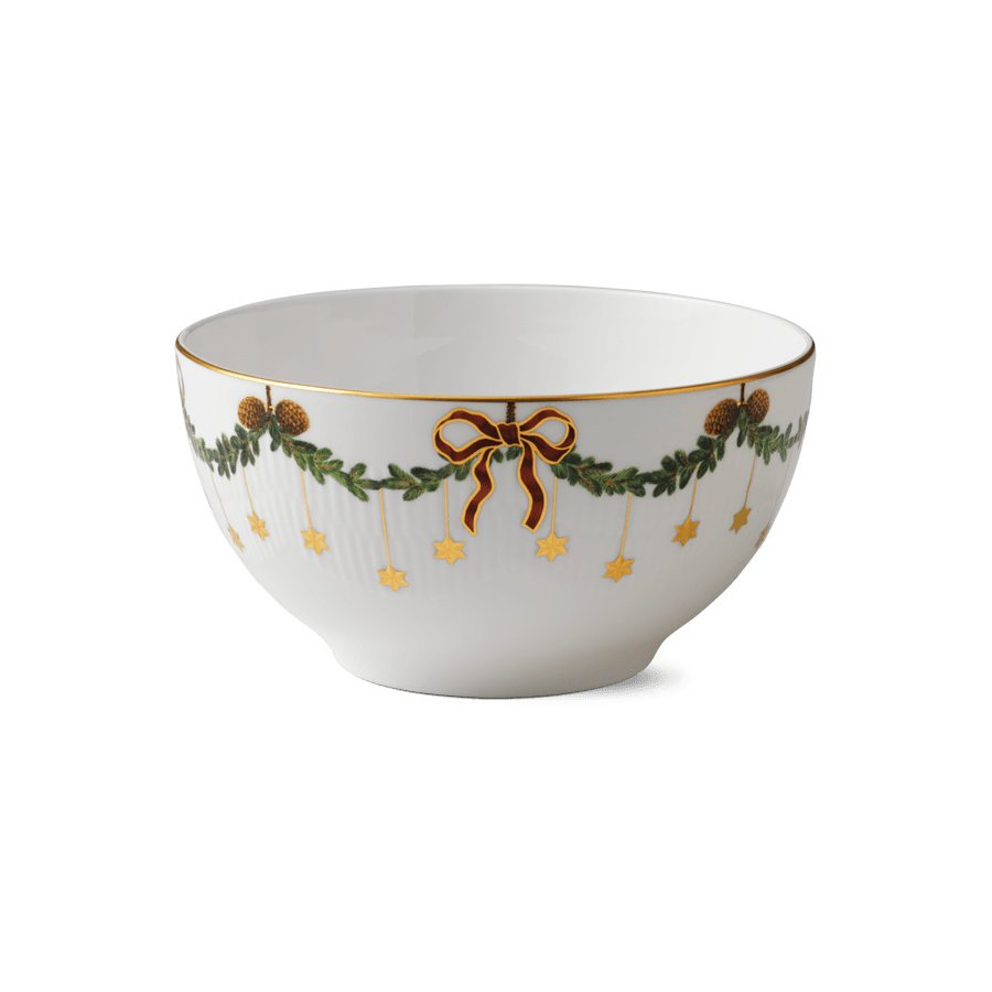 Royal Copenhagen Star Fluted Christmas Schale 180 cl