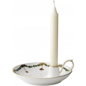 Royal Copenhagen Stjerne Riflet Jul Lysestage 17,4 cm