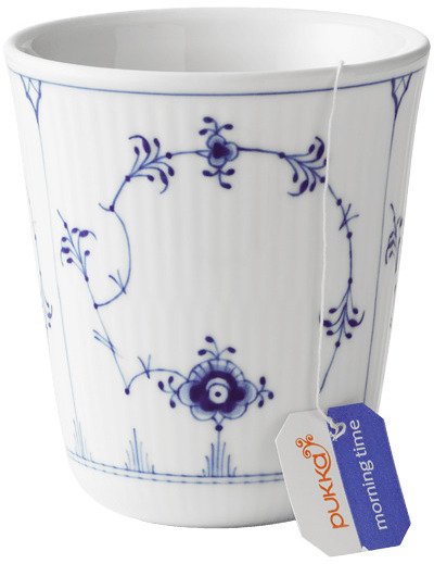Royal Copenhagen Musselmalet Riflet Termokop 29 cl