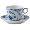 Royal Copenhagen Musselmalet Halbspitze Tasse m. Untertasse 17 cl