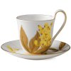 Royal Copenhagen Flora Højhankskop m. Underkop 27 cl, Guldregn