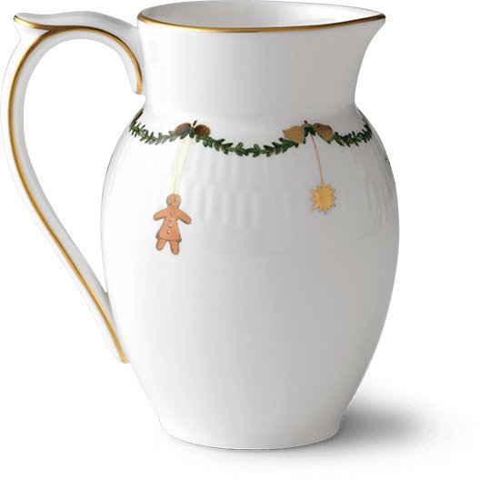 Royal Copenhagen Star Fluted Christmas Milchkännchen