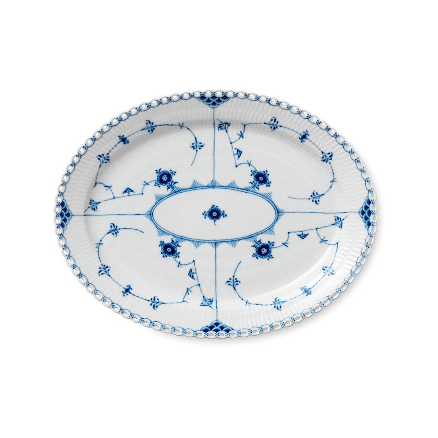 Royal Copenhagen Musselmalet Helblonde Fad 36,5 cm