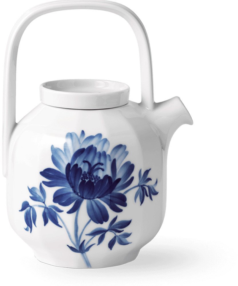 Royal Copenhagen Blomst Teekanne 1 L, Pfingstrose