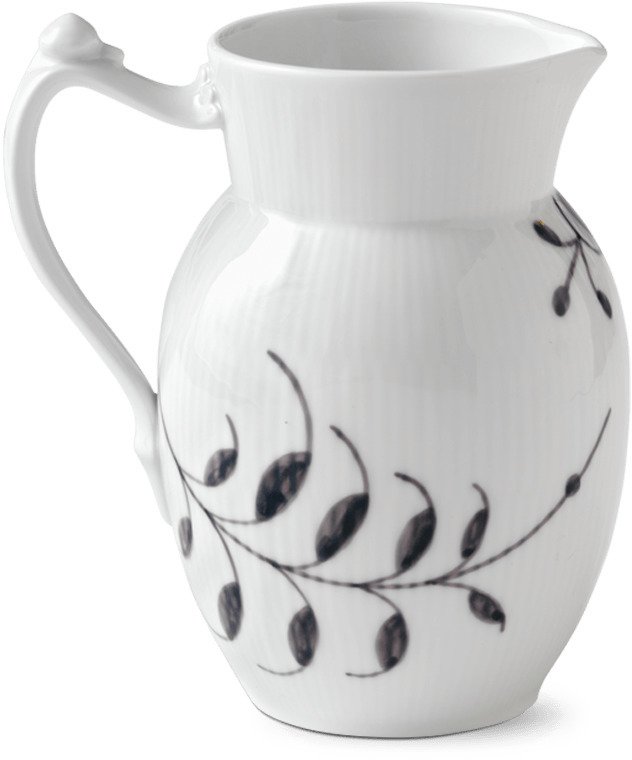 Royal Copenhagen Sort Mega Riflet Kande 0,9L