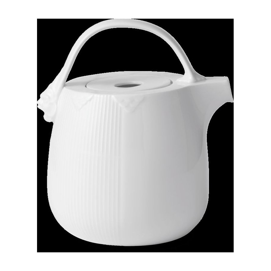 Royal Copenhagen Tekande 95cl, Hvid Elements