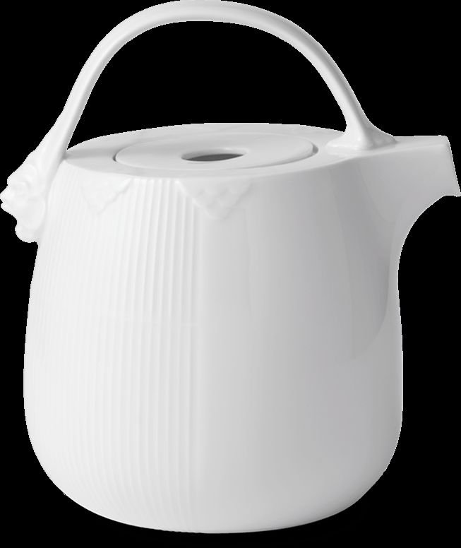 Royal Copenhagen Tekande 95cl, Hvid Elements