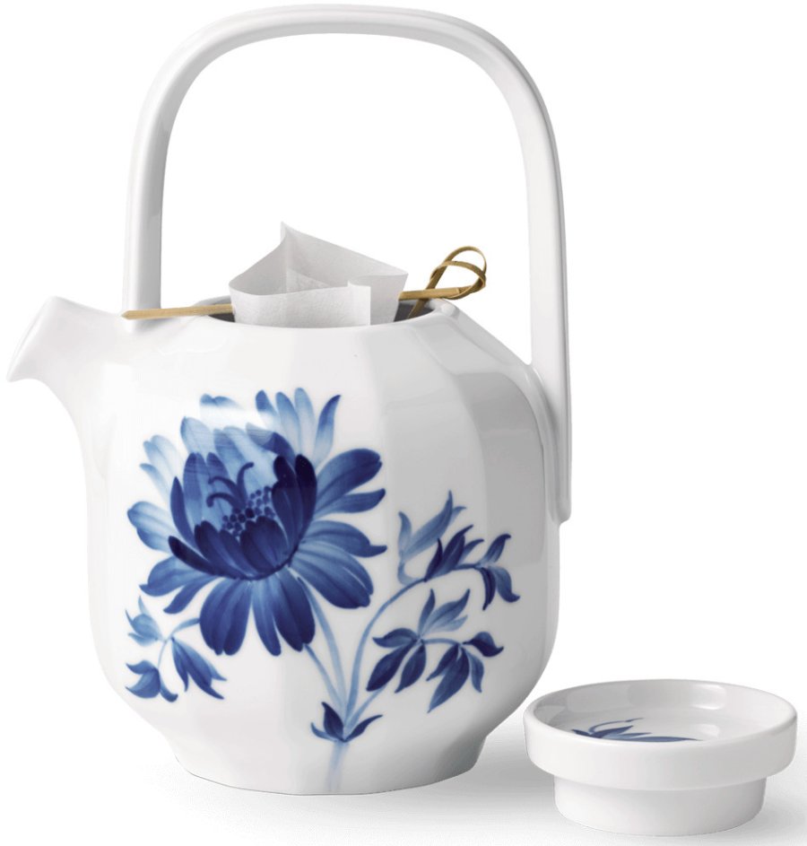 Royal Copenhagen Blomst Teekanne 1 L, Pfingstrose