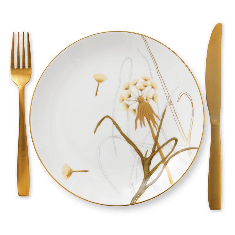 Royal Copenhagen Flora Tallerken 22cm, M�lkeb�tte
