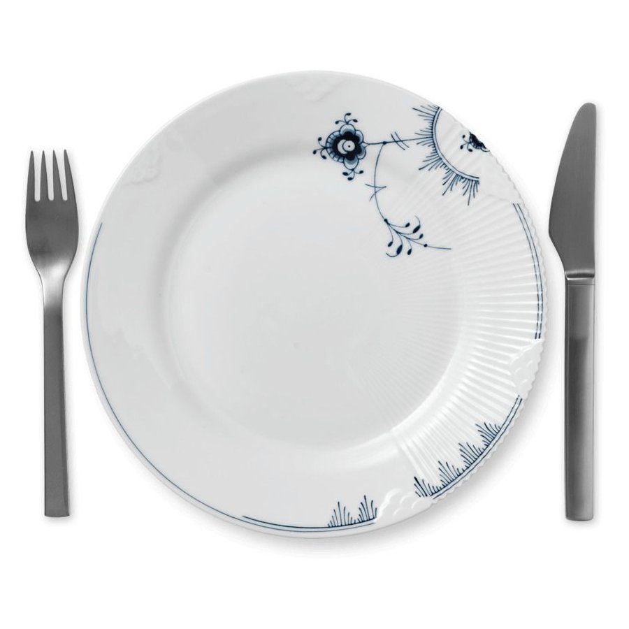 Royal Copenhagen Multifarvede Elements Thunder Tallerken 21cm